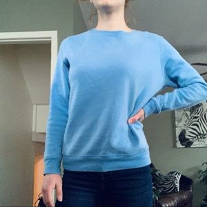 H&M Fleece Lined Blue Sweatshirt